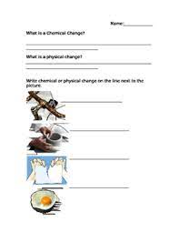 For this age group, activity of any intensity should be encouraged, including light activity and more energetic physical activity. Physical And Chemical Changes Worksheet 3rd Grade Tpt