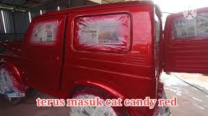 Maybe you would like to learn more about one of these? Projek 169 Suzuki Jimny Samurai Tukar Warna Candy Red Mantap Youtube