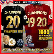 It shows all personal information about the players, including age, nationality, contract. Ready Stock Liverpool 19 20 Champions Jerseys S 4xl Jersi Epl Uefa Champions League Champions 19 20 Series Shopee Malaysia