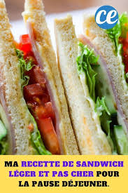 Ma Recette De Sandwich Leger Et Pas Cher Pour La Pause Dejeuner En 2020 Recettes De Cuisine Recette Sandwich Pains A Hot Dog