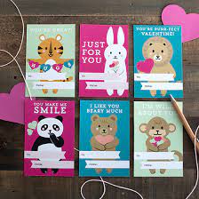 Find kids valentine's day cards from paw patrol valentine's, fun dip, secret admirer cards and more. Find Cute Printable Kid S Valentine S Day Cards By Lia Griffith