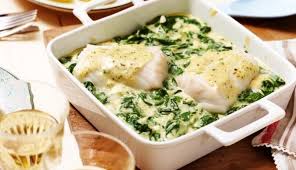 Ofenfisch Auf Blattspinat Rezept Rezepte Essen Blattspinat