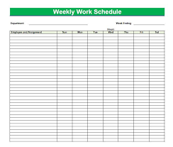 A weekly schedule template is great for routine items or special ensure adequate shift coverage with an employee schedule template, and use a schedule maker to track vacations, personal days, sick days, or other. Printable Blank Pdf Weekly Schedules Blank Pdf Weekly Schedule Schedule Template Weekly Schedule Template Excel Weekly Schedule