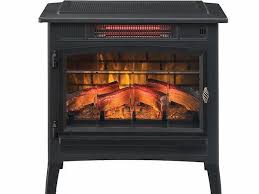 Inset fires, wall mounted fires or stoves; Red Duraflame Electric Fireplace Stove 1500 Watt Infrared Heater Home Garden Patterer Home Improvement