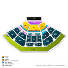 Cellairis Amphitheatre At Lakewood 2019 Seating Chart