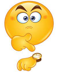 Annoyed Smiley Pointing To A Timewatch Emoticons Emojis Funny Emoticons Funny Emoji Faces