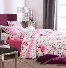 Couettes imprimées francoise saget 2 places. Housse De Couette Allegresse Francoise Saget Linge De Lit Housse De Couette Parure De Lit