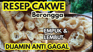 Roti sobek lembut no mixer 6. Resep Cakwe Anti Gagal Cakwe Empuk Lembut Youtube