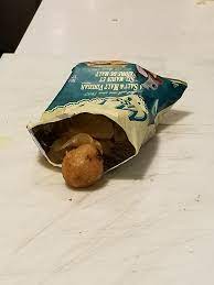 Whole potato in chip bag : r/mildlyinteresting
