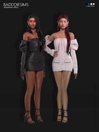 Become a patron of jeystiv today: Badddiesims Is Creating S4 Custom Content Patreon Sims 4 Mods Clothes Sims 4 Clothing The Sims 4 Packs