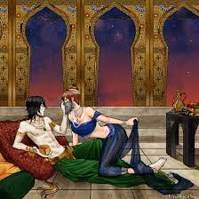 Arabian Nights Bleach Fanart Ulquiorra And Orihime Bleach Characters