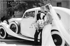 Bride And Groom Black And White Photography Bride And Groom Photos With White Car Bride And Groom Cl Vintage Car Wedding Wedding Car Bride And Groom Photos
