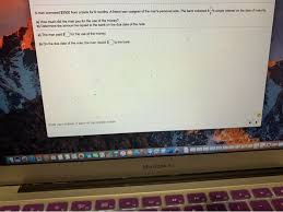 Bank name for print check. Aman Borrowed 3500 From A Bank For 6 Months A Chegg Com