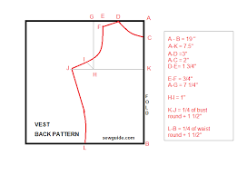 ( the man has a 30″ backlength! Make A Simple Vest Free Pattern Sew Guide