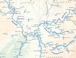 North American Inland Waterways Map Past And Present
