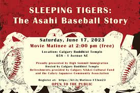 Sleeping Tigers: The Asahi Baseball Story - Asian Heritage Foundation