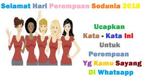 Apr 20, 2018 · selamat hari kartini 2018 untuk seluruh wanita indonesia, gapai cita citamu seperti langit yang tingg karena semangat kartini muda akan selalu lebih baik daripada sebelumnya dan itu akan selalu berada didalam hati wanita indonesia. Kata2 Untuk Perempuan Yang Kamu Sayang Selamat Hari Perempuan Sedunia Youtube