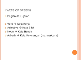 Dm g c banyak pulsa untuk menelpon kamu dm g c banyak pesan yang aku tinggalkan dm g c. Parts Of Speech Verb By Vanny Martianova Y