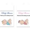 Baby shower gift tags printable. 1