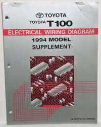 The check engine light on a toyota tercel can come on for a variety of reasons. 1994 Toyota Tercel Electrical Wiring Diagram Manual