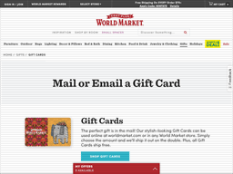 Our gift certificate maker is fast, easy and free. Cost Plus World Market Gift Card Balance Check Balance Enquiry Links Reviews Contact Social Terms And More Gcb Today