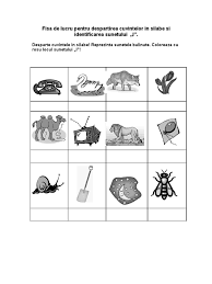 Nu despartiti pe silabe regulat, formele neregulate dau o imagine mai sexy, mai brasoava. Fisa De Lucru Pentru Despartirea Cuvintelor In Silabe Si Identificarea Sunetului