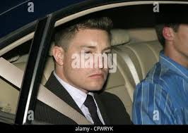 Mar 08, 2007 ; Los Angeles, CA, USA ; acteur Lane Garrison marche dernières  médias en tant qu'il quitte Los Angeles Police Department jeudi après avoir  été accusé d'homicide involontaire et conduite