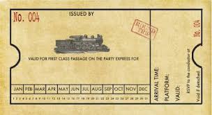 Free Printable Customizable Train Ticket Invitation Perfect For My Son S Birthday Train Ticket Invitations Ticket Invitation Birthday Trains Birthday Party
