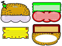 Cheeseburger Book Report Project Templates Printable Worksheets And Rubric Book Report Projects Book Report Book Report Templates