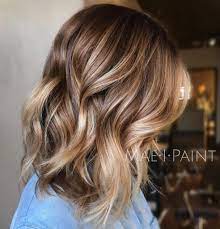 light brown balayage hairstyle haarfarben balayage frisur schulterlanges haar
