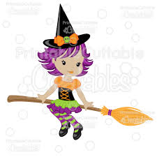 Cute Witch On Broom Svg Cutting File Clipart ✓ free for commercial use ✓ high quality images. cute witch on broom svg cutting file clipart