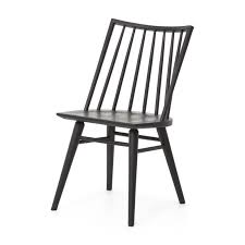 Paton Black Oak Windsor Dining Chair Reviews Crate And Barrel Windsor Dining Chairs Simple Dining Chairs Dining Chairs