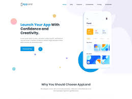 App landing page template free. Free App Landing Page Html Template Appland By Uideck On Dribbble