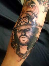 Pin By Jamie Elder On T A T T O O S | Jim Morrison, Blue Tattoo, Musician  Tattoo