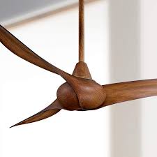 This practical ceiling fan from the light wave™ collection by minka aire fans includes a… the artemis xl5 ceiling fan from minka aire has five distressed koa finish contoured, aerodynamic vanes for a functional refreshing effect. 52 Minka Aire Wave Distressed Koa Ceiling Fan 2n535 Lamps Plus
