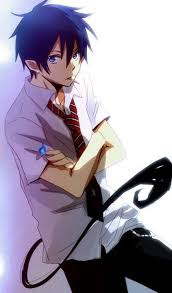 Blue Exorcist Rin I Love His Cute Tail Exorcist Anime Blue Exorcist Anime Blue Exorcist Rin