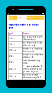 On a pc, the icon name and keyboard shortcut are displayed when you place the mouse over the icon. Computer Shortcut Keys Hindi For Android Apk Download