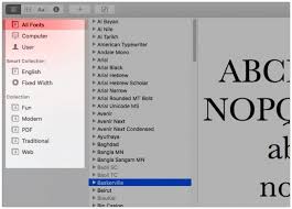 7 Font Book Tips For Managing Your Mac S Fonts Fonts Mac Tips