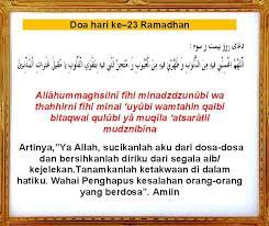Niat Puasa Dan Doa Hari Ke 22 Dan Hari Ke 23 Ramadhan Kompasiana Com