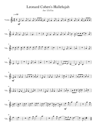 Browse our 158 arrangements of hallelujah. sheet music is available for piano, voice, guitar and 58 others with 37 scorings and 9 notations in 28 genres. Leonard Cohen Hallelujah Violin Sheet Music For Violin Solo Musescore Com