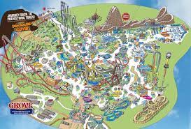 Park Map Carowinds Charlotte Nc Theme Park Map Roller Coaster Park Amusement Park