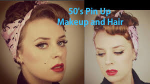 how to do 50 s hair and makeup