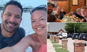 Pictured: Husband who killed his wife, three of his four sons, aged 18, 14  and 12 then himself in horrific murder-suicide at their Oklahoma home as  orphaned son, 10, survives unharmed