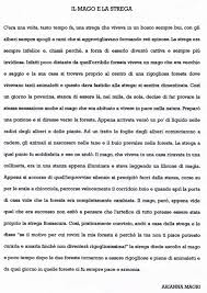 Il Testo Narrativo Fantastico Il Mago E La Strega Schema Del Racconto