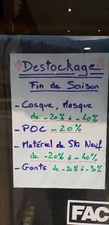 Jusqu'au 19 avril, le magasin solde tout son stock de l'hiver ! Easyski Home Facebook