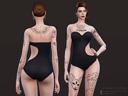 Kristy and samara opened crybaby recently and i love the new space. Crybaby Tattoos The Sims 4 Catalog