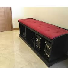 Pottery barn entryway entryway & mudroom inspiration & ideas {coat closets, diy built. Pottery Barn Samantha Bench Black Furniture Others On Carousell