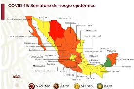 Chiapas y campeche en verde; Chihuahua El Primero En Volver Al Semaforo Rojo De Covid En Mexico La Proyeccion Del Pais En Verde Para Octubre No Se Cumplio