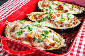 Eggplant Parmesan Boats Fatty Liver Diet Recipes Liver Diet Recipes Liver Recipes