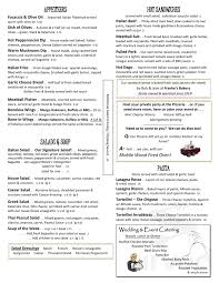 Pizzeria 201 Menu In Montgomery Minnesota Usa